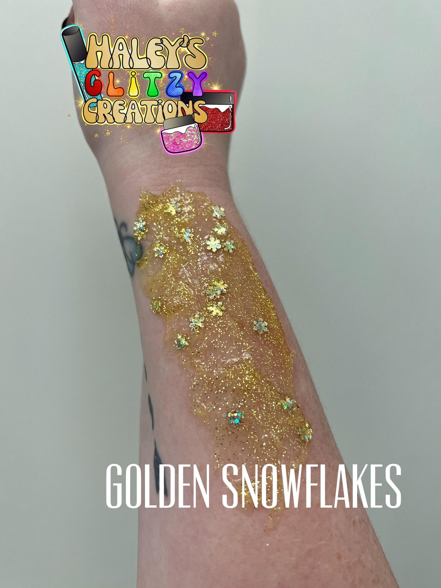 Golden Snowflakes