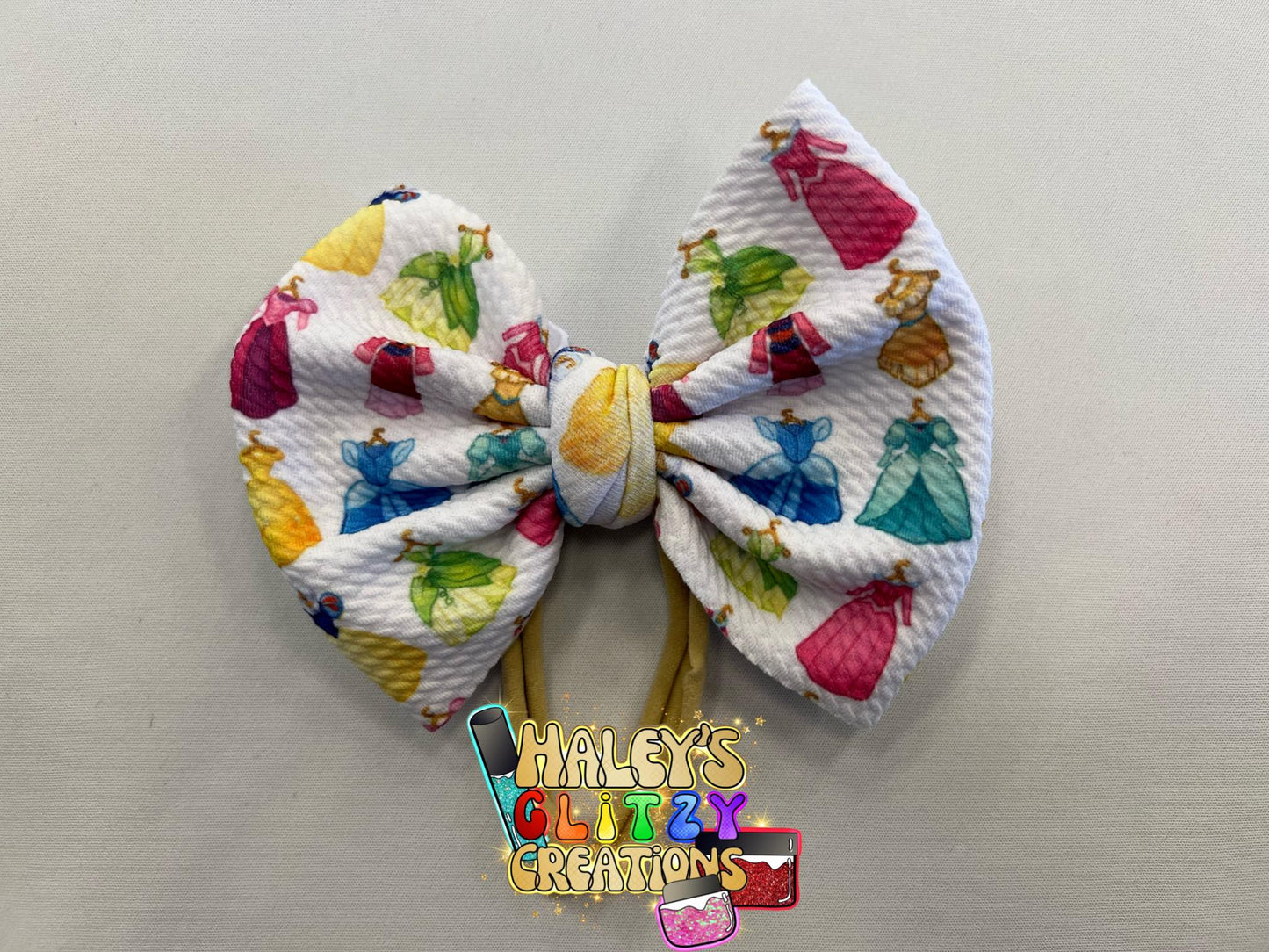 Princess Dresses 5 inch Bow